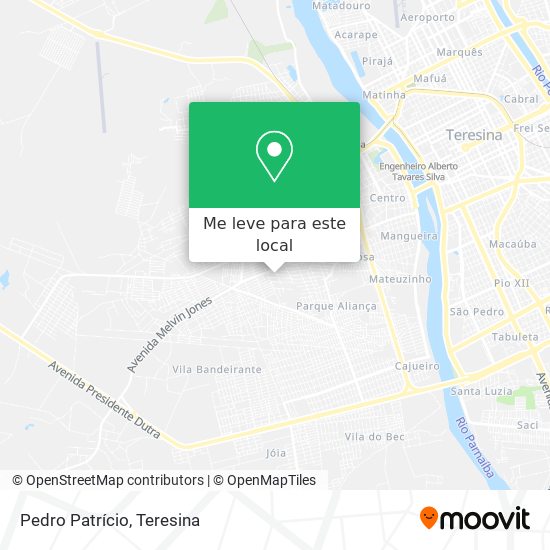 Pedro Patrício mapa