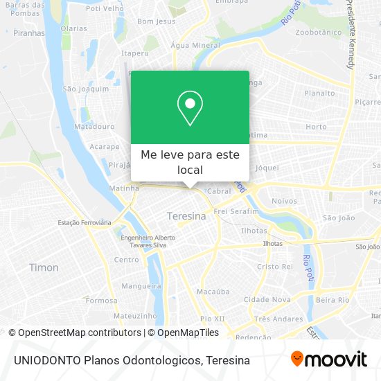 UNIODONTO Planos Odontologicos mapa