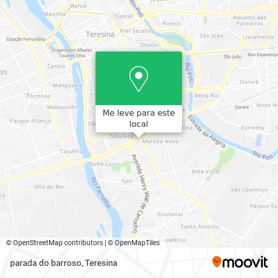 parada do barroso mapa
