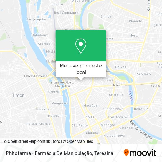 Phitofarma - Farmácia De Manipulação mapa