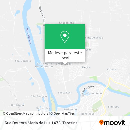 Rua Doutora Maria da Luz 1473 mapa