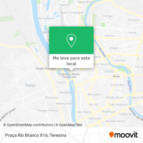 Praça Rio Branco 816 mapa