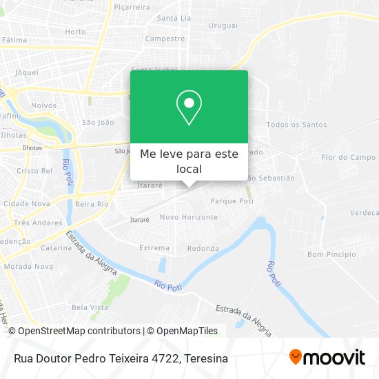 Rua Doutor Pedro Teixeira 4722 mapa