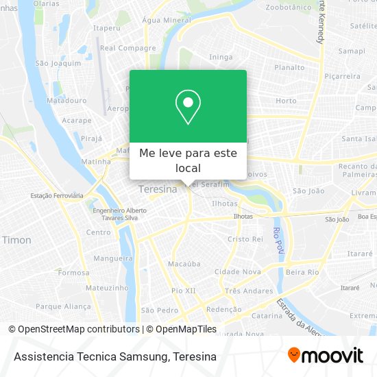 Assistencia Tecnica Samsung mapa