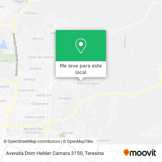 Avenida Dom Helder Camara 3150 mapa