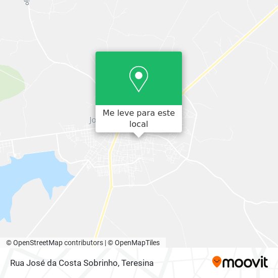 Rua José da Costa Sobrinho mapa