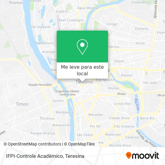 IFPI-Controle Acadêmico mapa