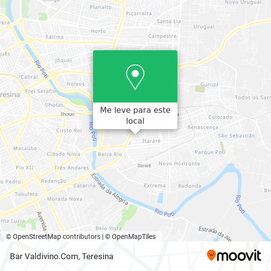 Bar Valdivino.Com mapa