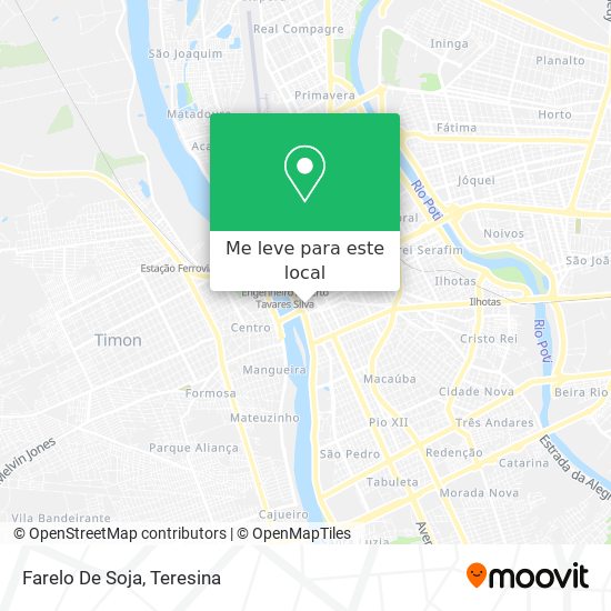 Farelo De Soja mapa
