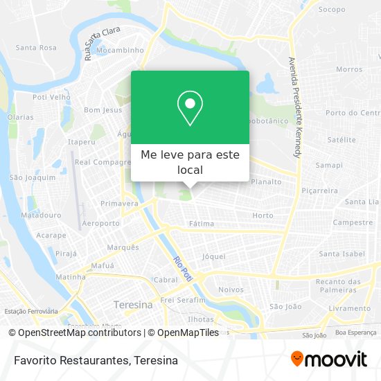 Favorito Restaurantes mapa