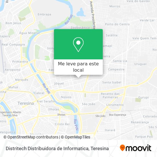 Distritech Distribuidora de Informatica mapa