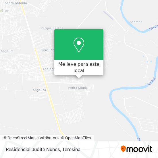 Residencial Judite Nunes mapa