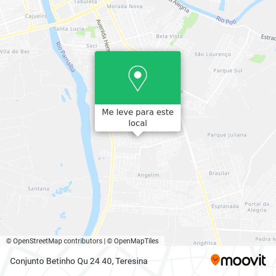Conjunto Betinho Qu 24 40 mapa