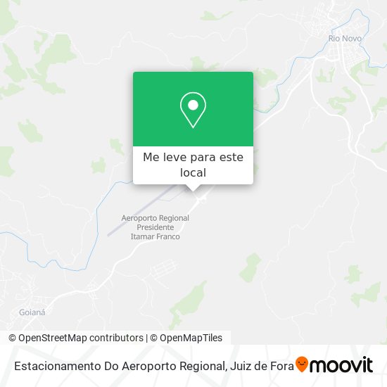 Estacionamento Do Aeroporto Regional mapa
