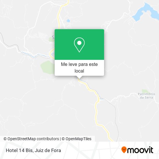 Hotel 14 Bis mapa