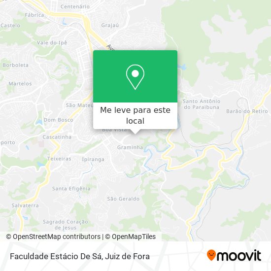 Faculdade Estácio De Sá mapa