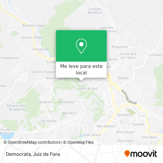 Democrata mapa