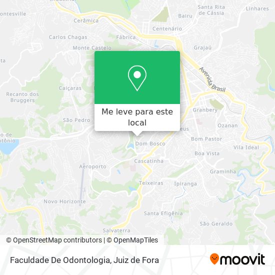 Faculdade De Odontologia mapa