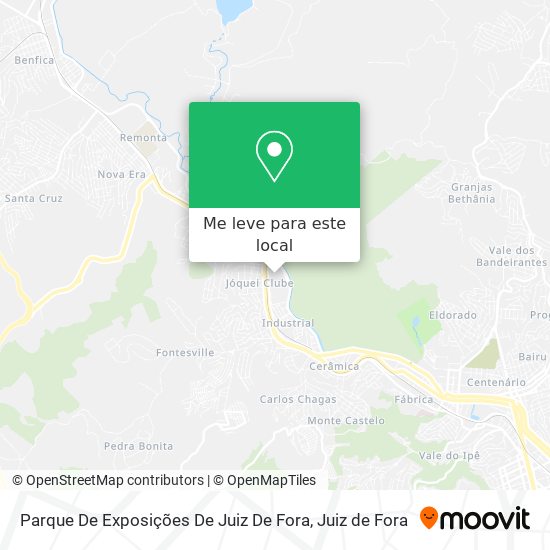 Parque De Exposições De Juiz De Fora mapa