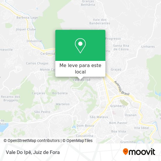 Vale Do Ipê mapa
