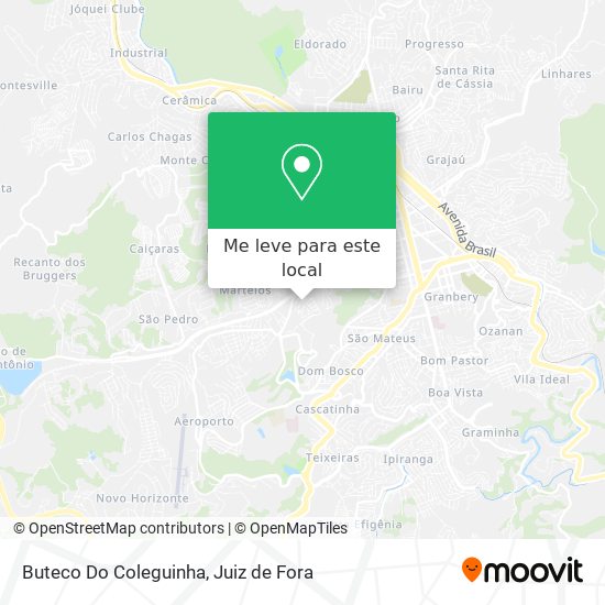 Buteco Do Coleguinha mapa