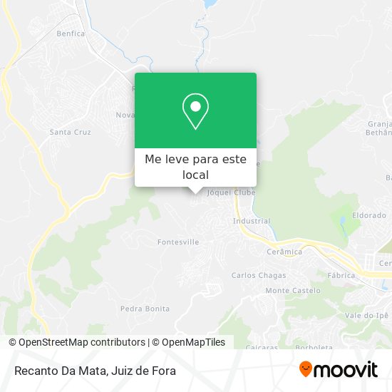 Recanto Da Mata mapa