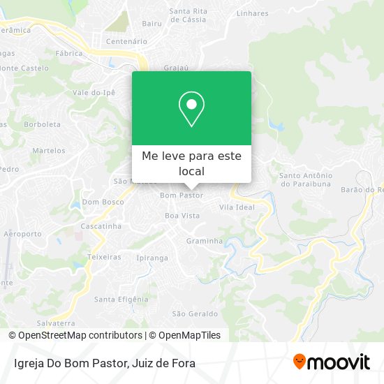 Igreja Do Bom Pastor mapa