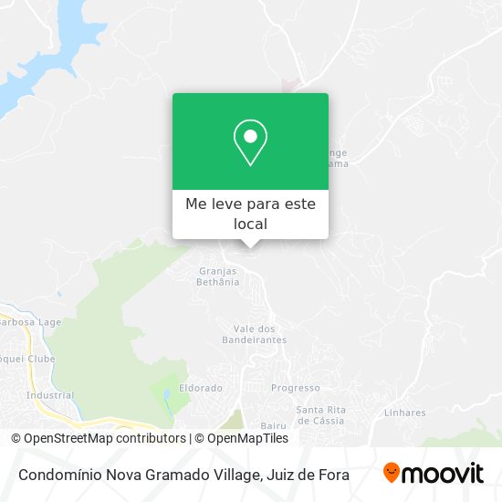Condomínio Nova Gramado Village mapa