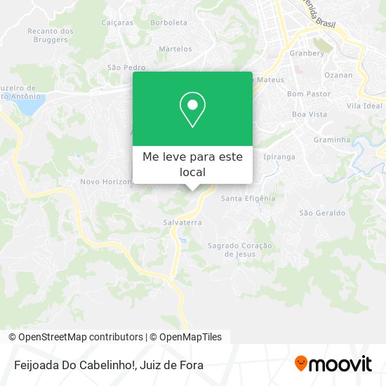 Feijoada Do Cabelinho! mapa