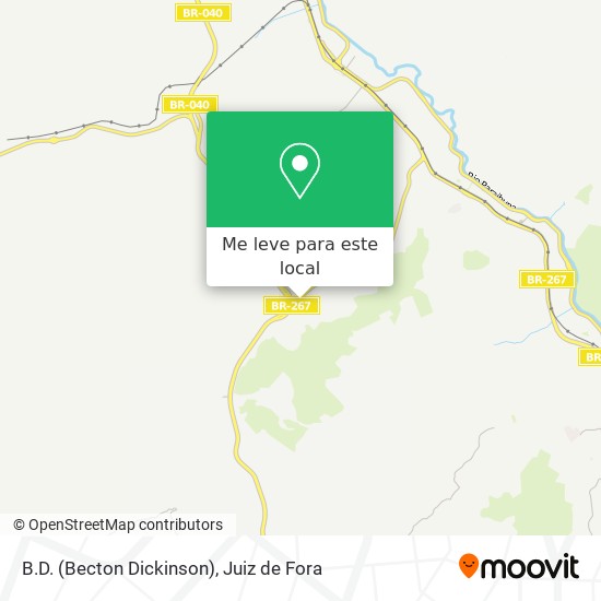 B.D. (Becton Dickinson) mapa