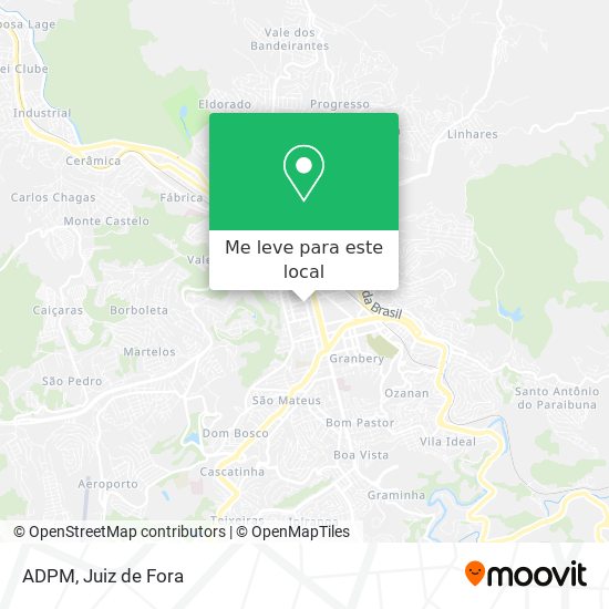 ADPM mapa