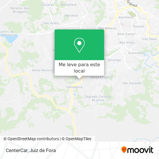 CenterCar mapa