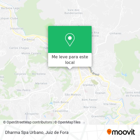 Dharma Spa Urbano mapa
