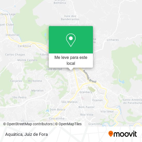 Aquática mapa