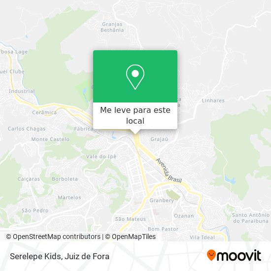 Serelepe Kids mapa