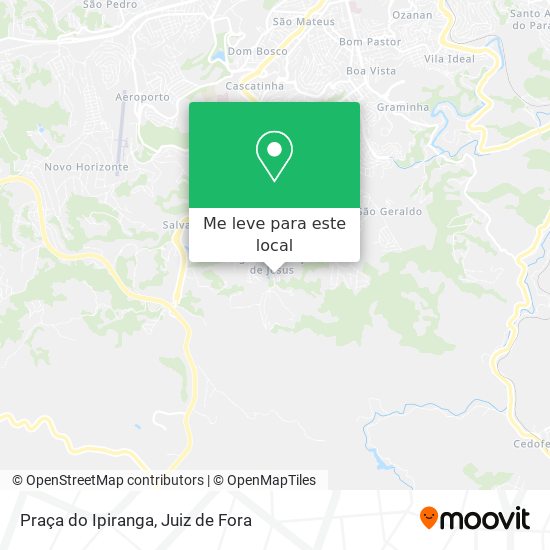 Praça do Ipiranga mapa