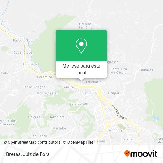 Bretas mapa