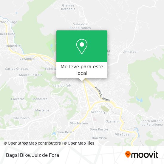 Bagal Bike mapa