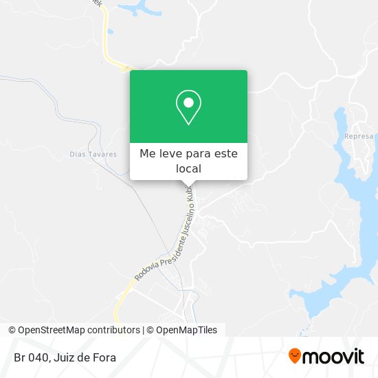Br 040 mapa