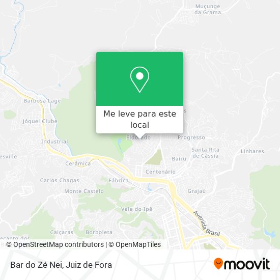 Bar do Zé Nei mapa