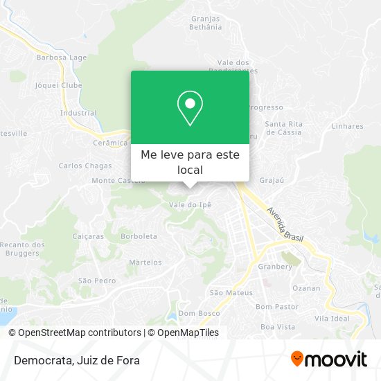 Democrata mapa