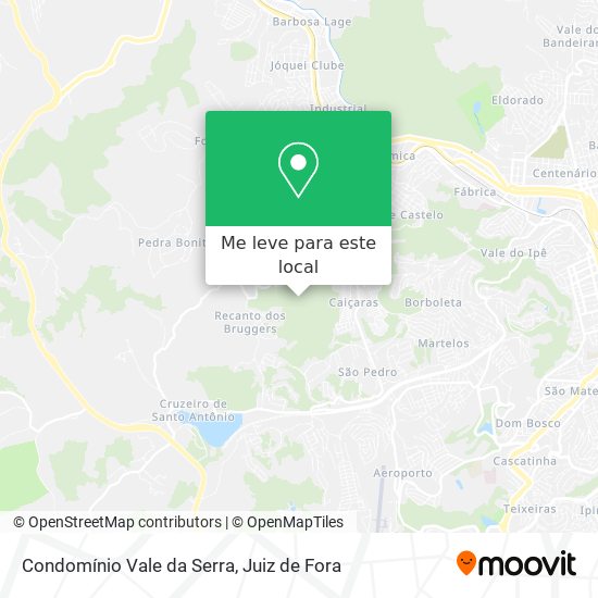 Condomínio Vale da Serra mapa