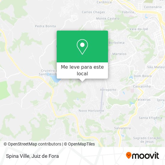 Spina Ville mapa
