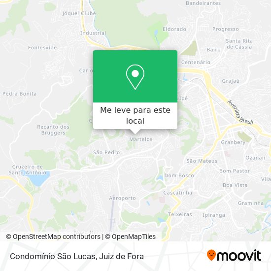 Condomínio São Lucas mapa