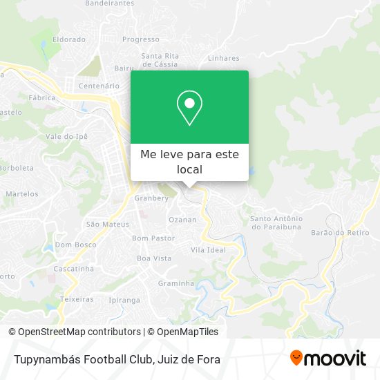 Tupynambás Football Club mapa