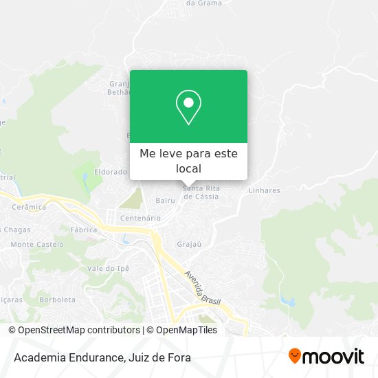 Academia Endurance mapa