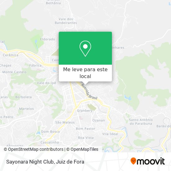 Sayonara Night Club mapa