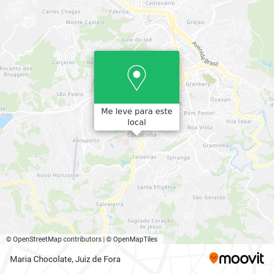 Maria Chocolate mapa