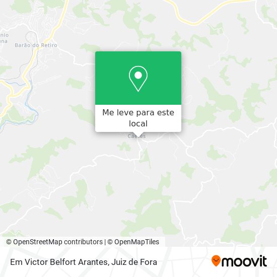 Em Victor Belfort Arantes mapa