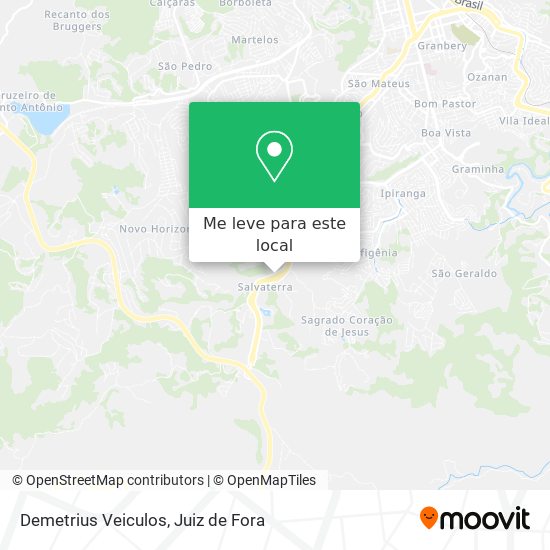 Demetrius Veiculos mapa